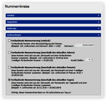 Nummernkreis automatisch Nummernkreis automatisch