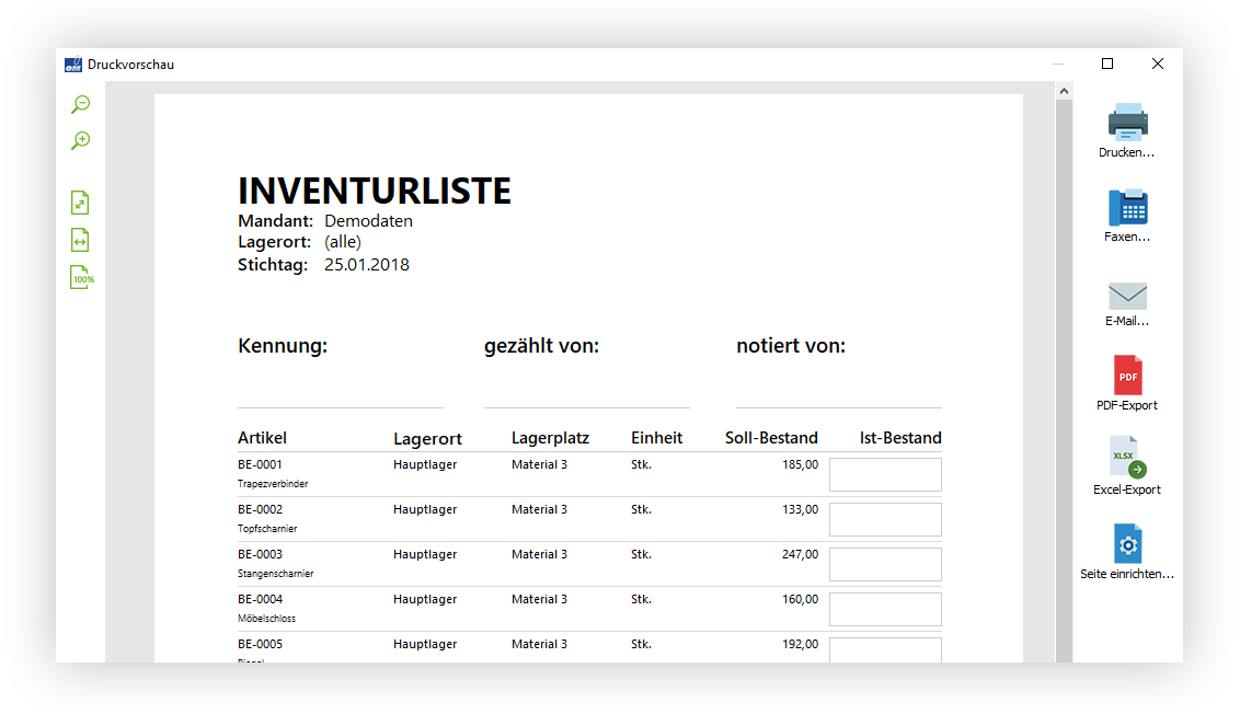Inventurliste