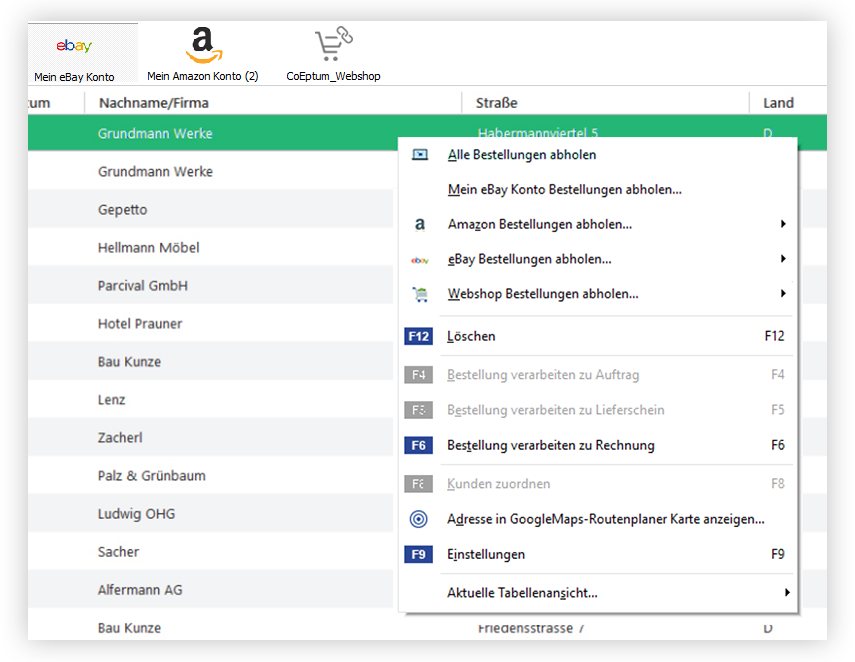 eBay-Verkäufe eBay-Verkäufe