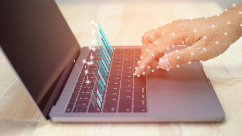 GDPdU - die digitale Betriebsprüfung Digitale Datenauswertung auf Laptop als Symbol für die GDPdU – die digitale Betriebsprüfung.